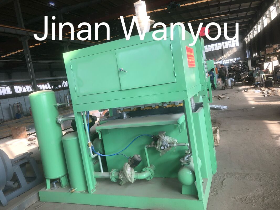 PLC Controlled Small Capacity 700-1000pcs Per Hour Egg Tray Machine For Making Egg Trays Egg Cartons Shoes Trays Nursery Trays And Other Trays