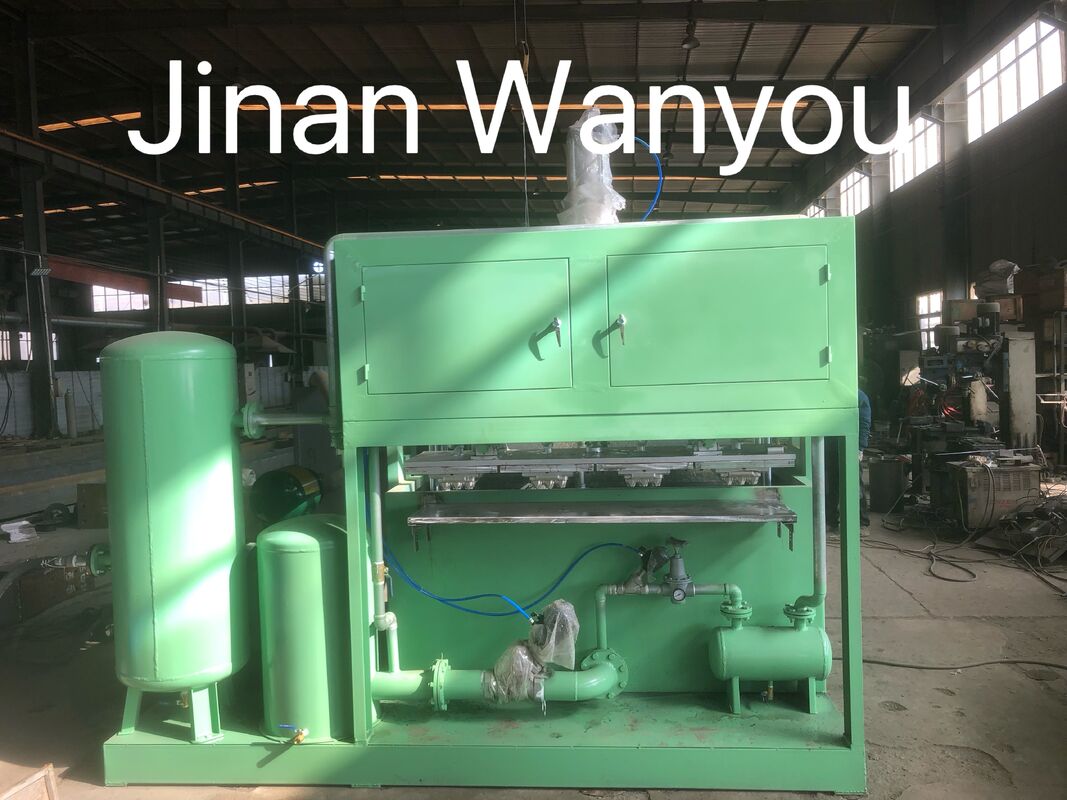 Paper Egg Tray Making Machine with PLC Control and 1500 Pcs Hour Capacity for Recycling Waste Paper Material into Durable Egg Trays