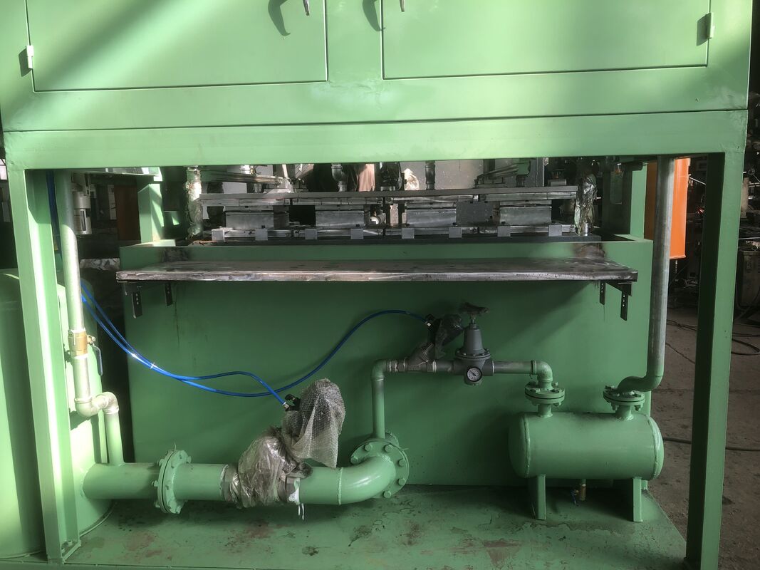 PLC Controlled Paper Egg Tray  Machine Egg Carton Production Line 1500 pcs/h Egg Trays Apple Trays from Recycled Waste Paper Material 45-65kw