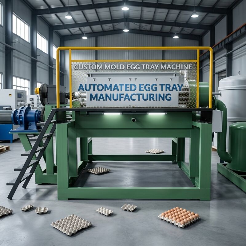 Rotary 3000- 5000pcs per hour Paper Egg Tray Production Line Egg Tray Machine with Complete Pulping Forming Drying and Automatic Stacking Systems
