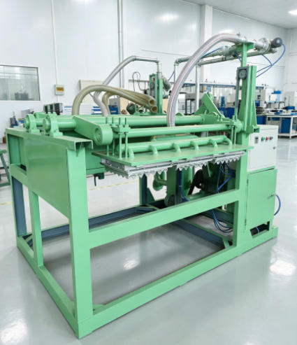 Automatic 40kw Small1000pcs Per Hour Paper Egg Tray Machine EggTray Production Line For Making Egg Trays Egg Cartons Shoes Trays Apple Trays PLC Controlled