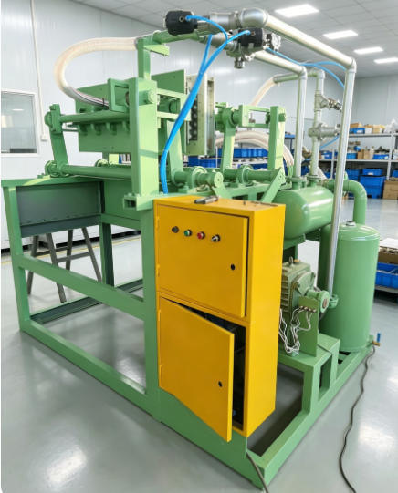 Small Capacity 700-1000pcs Per Hour Egg Tray Machine For Making Egg Trays Egg Cartons Shoes Trays Nursery Trays And Other Trays