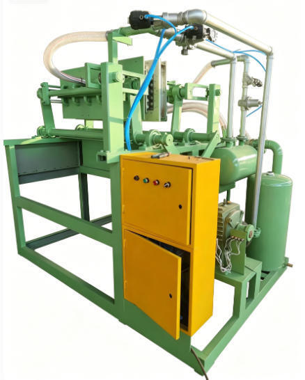 20-40Kw PLC Controlled Paper Egg Tray  Machine Producing 700 to 1000 Egg Trays per Hour from Recycled Waste Paper Material