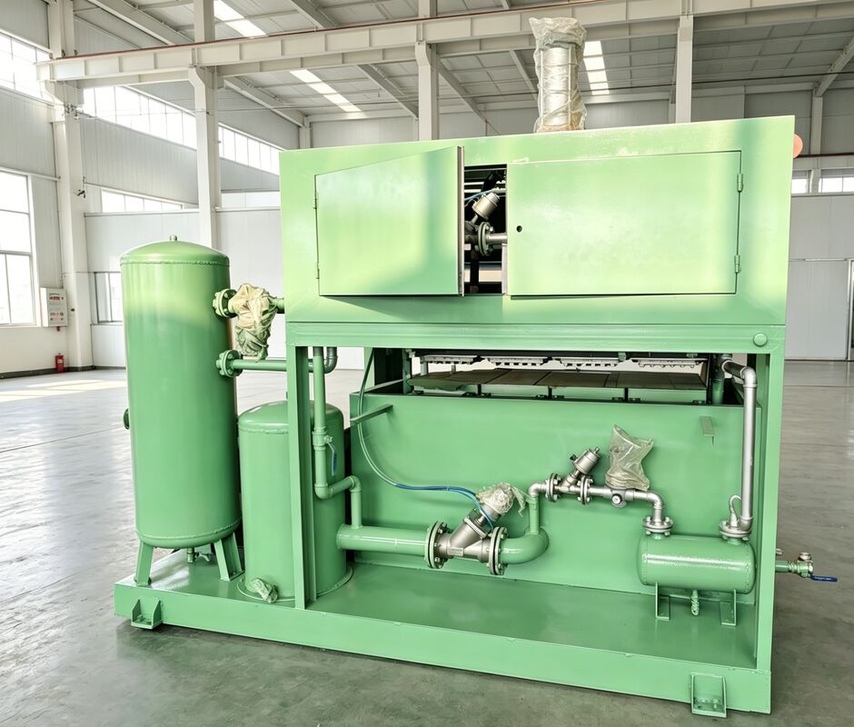  Recycled Waste Paper Egg Tray Making Machine Egg Tray Production Line 1500 Pcs Hour Capacity Aluminum Molds Paper Egg Carton Making