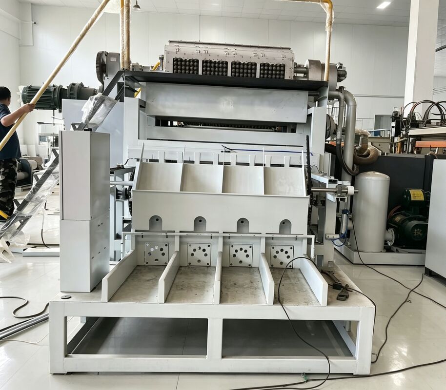 WANYOU WY-1 Rotary Egg Tray Forming Machine with PLC Automatic Control for 2500-3000 pcs/h Production Using Recycled Paper Pulp