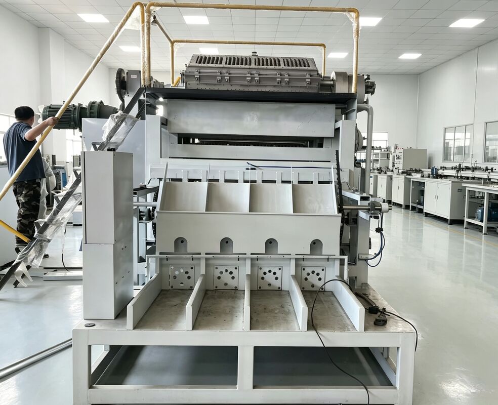 WANYOU WY-6 Rotary Egg Tray/Carton Production Line Egg Tray Machine 2000-3000 pcs/h Recycled Paper Pulp Molding for Albanian Poultry Farm