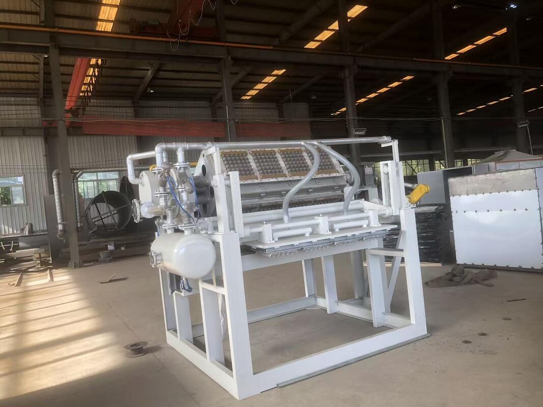 High Speed 2500-3000 Pcs/h Rotary Paper Egg Tray Machine Egg Carton Production Line PLC Controlled 80/120KW