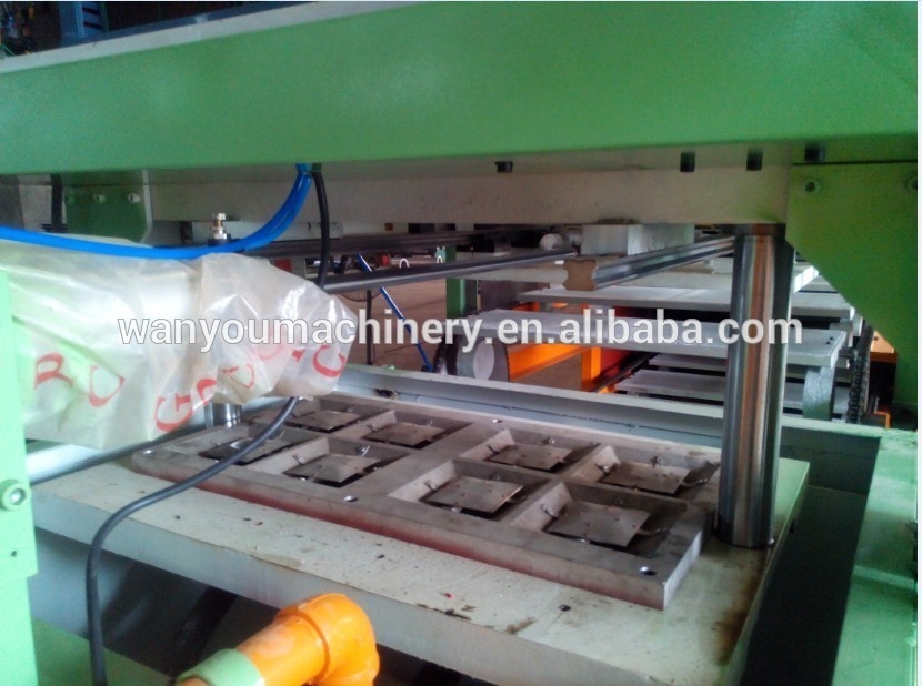 Low Noise Paper Egg Tray Machine , Egg Box Making Machine Paper Apple Tray Making