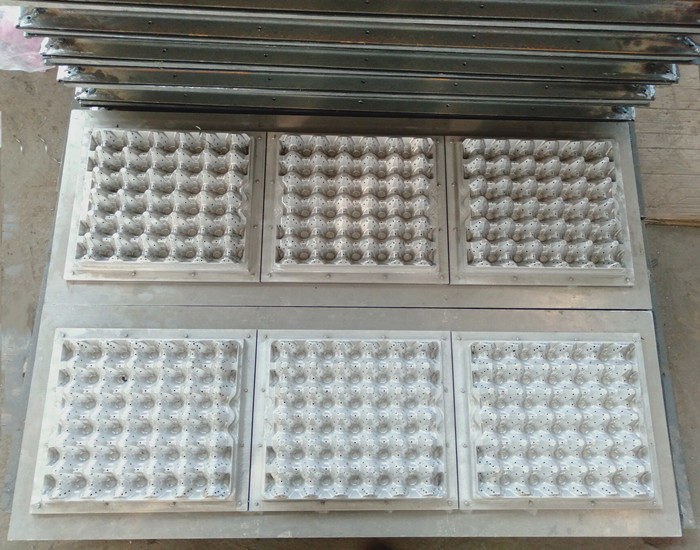 Waste Paper Recycle Used Paper Egg Tray Machine / Automatic Paper Pulp Egg Tray Production Line