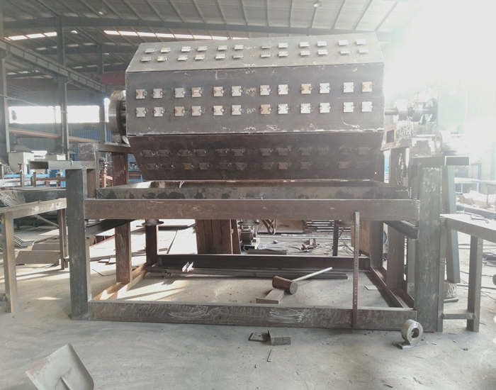6000 pcs Waste Paper Egg Tray Production Line Pulp Making Machine With PLC Control