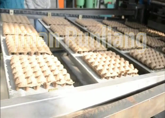 3000pcs/h Recycled Paper Egg Box Making Machine Rotary Type High Speed