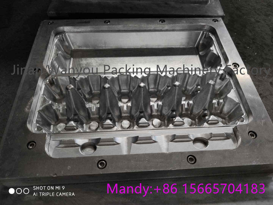 Rotary Forming Type Waste Paper Tray Making Machine For Egg Packaging