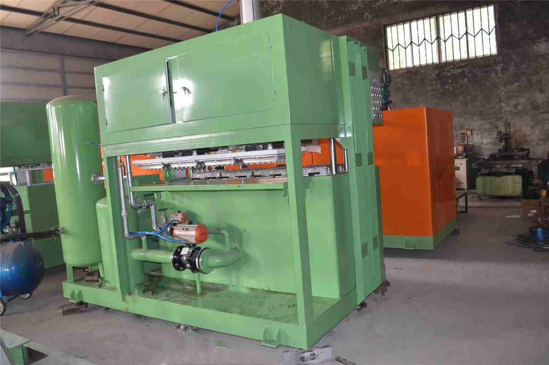 Popular customized 6 holes egg carton egg tray production line egg box machine