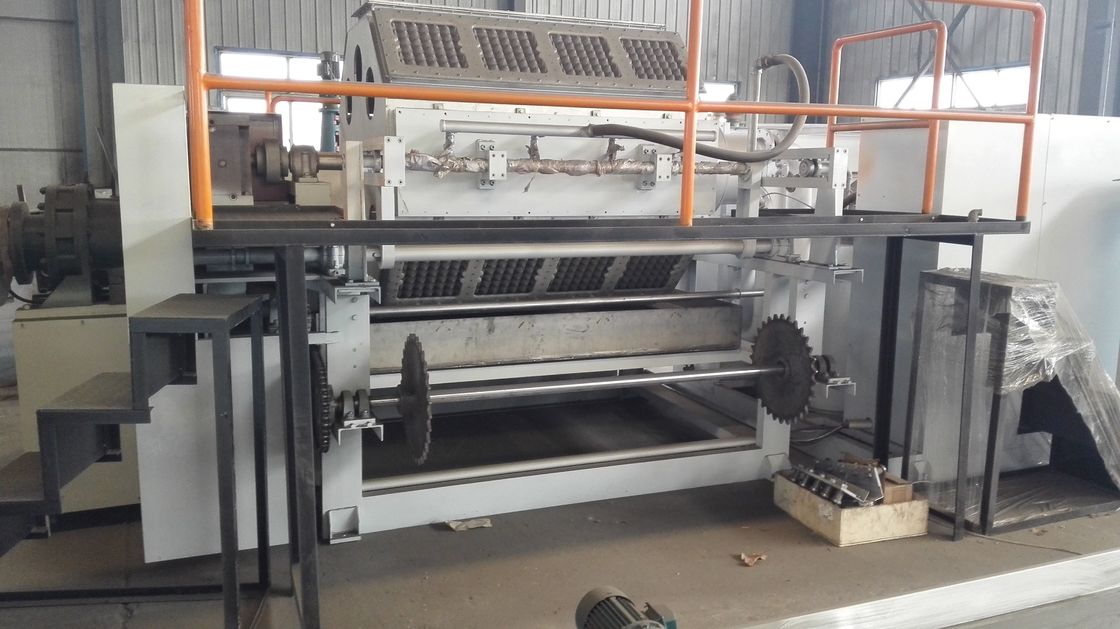 PLC Controlled Automatic Egg Tray Making Machine 5000-6000pcs/Hour Recycled Paper Pulp Molding Production Line