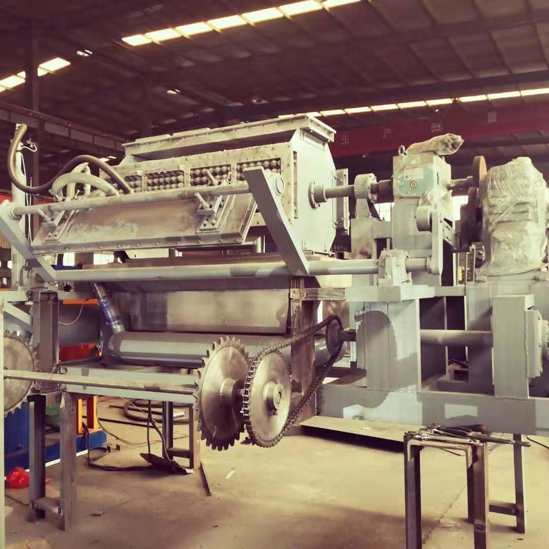Big capacity waste paper tray forming machine for egg tray fruit tray