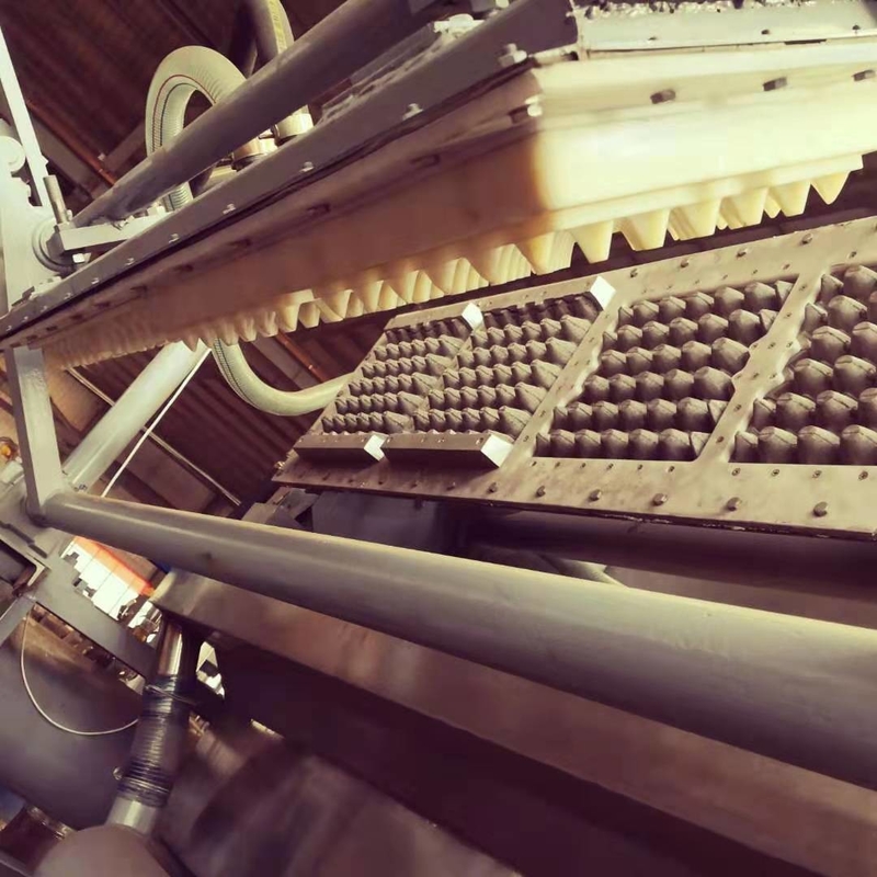 Big capacity waste paper tray forming machine for egg tray fruit tray