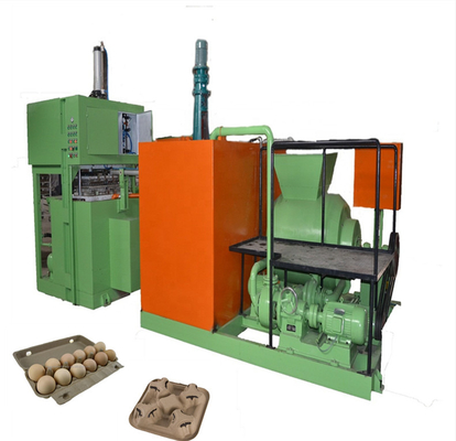 45KW Small Egg Tray Production Line 7T Capacity 700 - 1500pcs/H Apple Tray Making Machine
