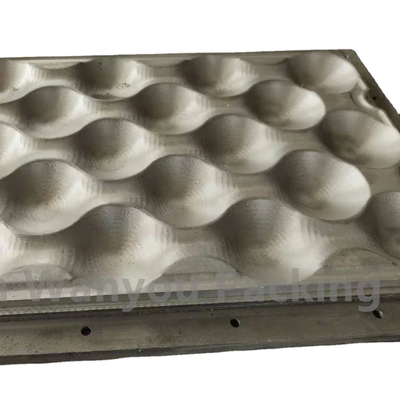 Paper Pulp Disposable Tableware Machine Egg Tray Mold With Polish Surface Treatment