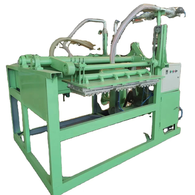Plastic Film Packaging Method Paper Egg Tray Manufacturing Machine For 700 - 5000pcs/h Capacity