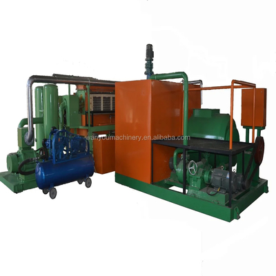 Eco Friendly Waste Paper Egg Tray Production Line Reciprocating Rotary Forming 45KW-200kw