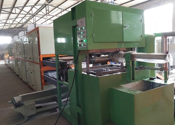 Waste Paper Pulp Egg Tray Production Line 700pcs/hour Capacity High Efficiency
