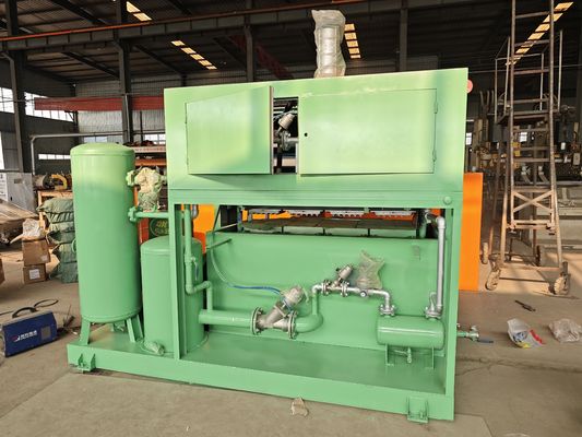 Waste Paper Egg Tray Machine / Paper Pulp Molding Machine Customized Color Egg Tray Production Line