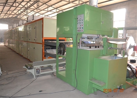High Reliability Paper Egg Tray Moulding Machine , Pulp Egg Tray Machine