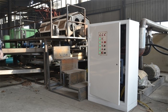 Eco Friendly Recycled Paper Egg Carton Making Machine , Egg Tray Moulding Machine