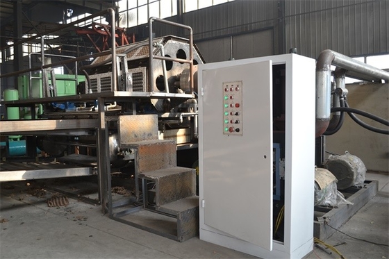 Customized Waste Paper Egg Tray Production Line , Paper Pulp Molding Machine