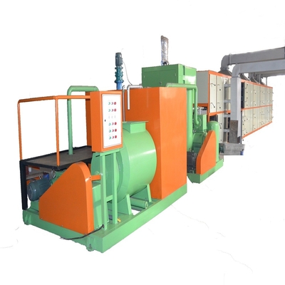 Waste Paper Egg Tray Making Machine / Pulp Molding Equipment Long Life Use