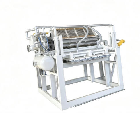 2500-5000pcs/h Apple Tray Paper Egg Tray Machine Egg Carton Production Line Energy Saving PLC Controlled