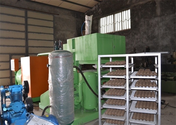 Paper Pulp Molding Machine Egg Tray Manufacturing Machine Low Energy Consumption