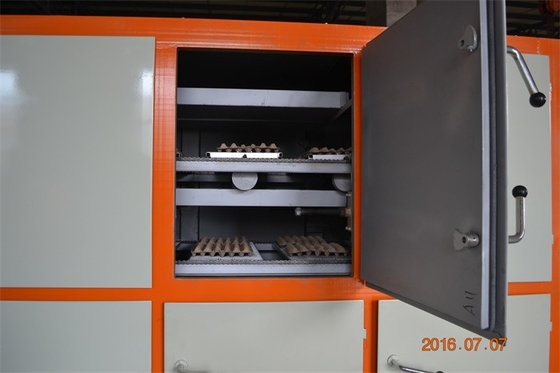 Waste Paper Egg Tray / Carton Machine With Germany Valve For Small Medium Company