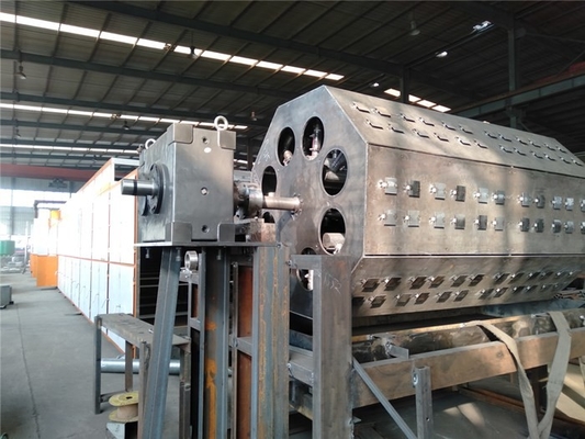 Durable Auto Recycle Paper Egg Tray Machine With 6 Layers Dryer 6000pcs / H